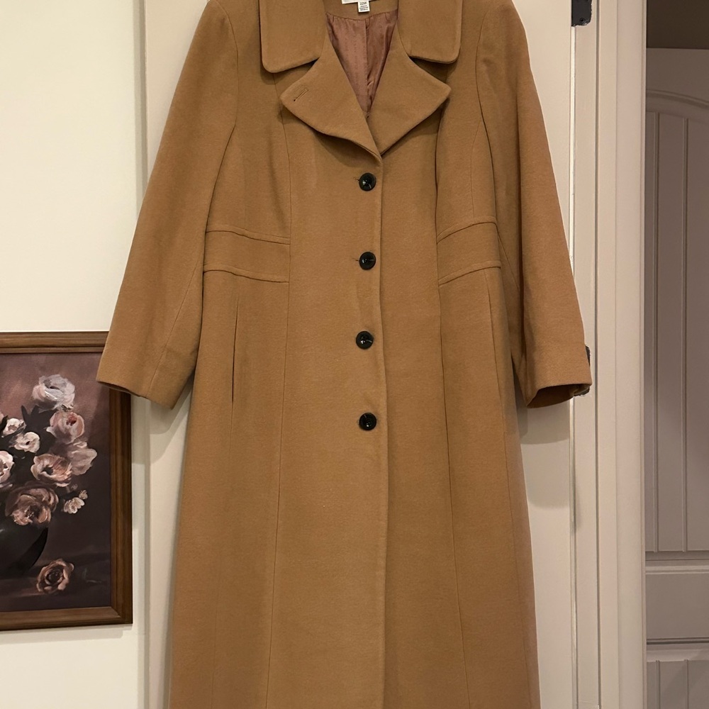 Anne Klein Maxi Walker Coat